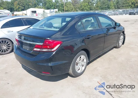 2014 Honda Civic Lx из США, поврежденный, VIN 19XFB2F55EE252411